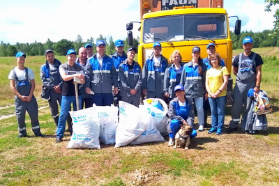 В Рязанской области очистили от мусора берега водоёмов